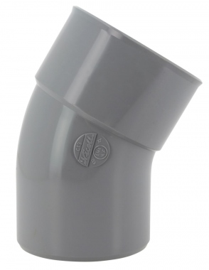 Coude PVC - M�le / Femelle - 30� - Diam�tre 100 mm - Nicoll UCT3
