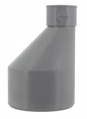 R�duction PVC - M�le / Femelle - Ext�rieure - Excentr�e - Diam�tre 100/40 mm - Nicoll UIT6