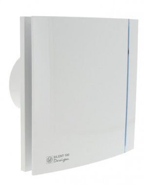 A�rateur 85 m3/h Silent Design 100CHZ hygror�glable et temporis�