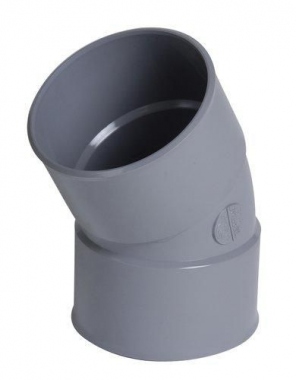 Coude PVC - Femelle / Femelle - 30� - Diam�tre 100 mm - Nicoll UCT33
