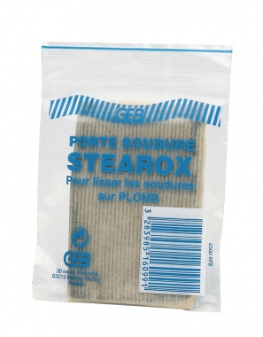 Lisseur de soudure STEAROX - Sous sachet individuel - Geb