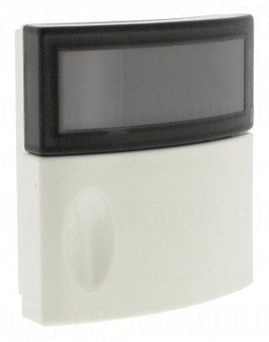 Bouton poussoir �tanche porte �tiquette IP44 Legrand Salsa