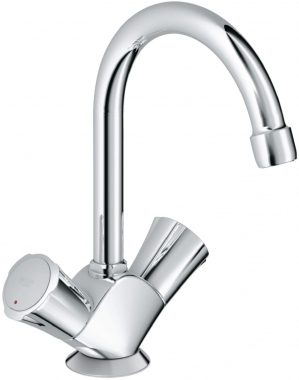 M�langeur de lavabo - COSTA L - 15 x 21 - Poign�es m�tal � isolation thermique - Grohe 21094001