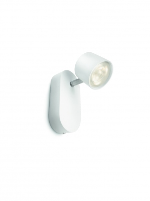 Spot  LED - Philips Myliving Star - 1 x 4.5W - Blanc - Philips 562403116