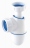 Siphon lavabo - bi mat 1 1/4 - Sortie diam�tre 40 mm - bm242 - Nicoll 0201283