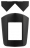 Fixation d'angle pour d�tecteur de mouvement Theben Theluxa - Noir