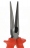 Pince � becs longs demi-rond isol�e 1000V longueur 200mm