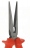 Pince � becs longs demi-rond isol�e 1000V longueur 200mm