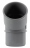 Coude PVC - M�le / Femelle - 45� - Diam�tre 40 mm - Nicoll CH4