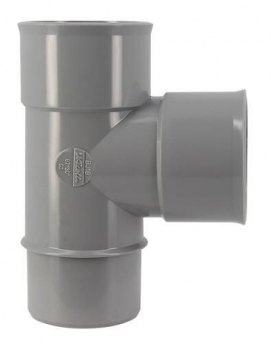 Culotte PVC - M�le / Femelle - 87�30 - Diam�tre 50 mm - Nicoll UBJ18