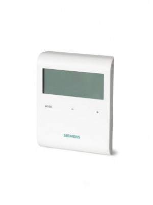 Thermostat ambiance - Ecran LCD - A piles AAA - Siemens RDD100.1