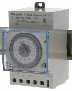 Horloge journali�re 1 contact NO/NF - Legrand 412823
