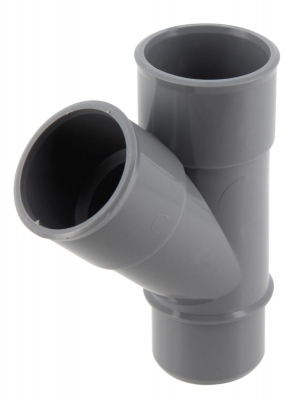 Culotte PVC - M�le / Femelle - 45� - Diam�tre 32 mm - Nicoll UBF14