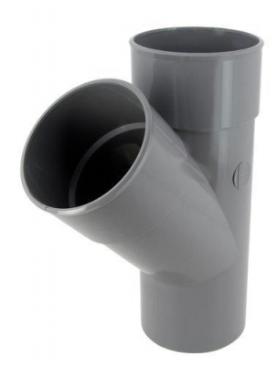 Culotte PVC - M�le / Femelle - 45� - Diam�tre 100 mm - Nicoll UBT14