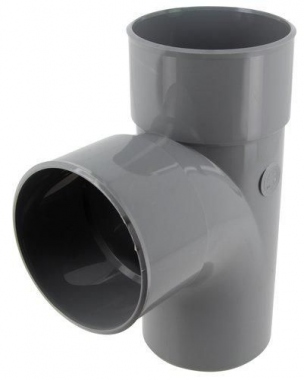 Culotte PVC - M�le / Femelle - 87�30 - Diam�tre 100 mm - Nicoll UBT18