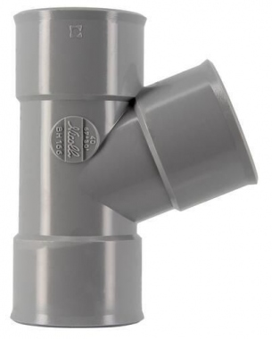 Culotte PVC - Femelle / Femelle - 67�30 - Diam�tre 40 mm - Nicoll UBH166