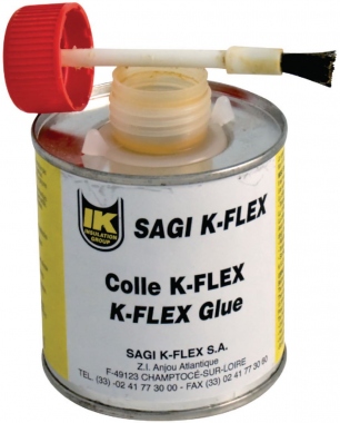 Colle K-Flex - Pour Isolant ST / EC - Pot de 0.25 litre + pinceau - K-Flex ACOL02