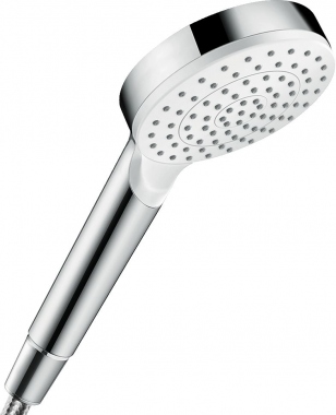 Douchette Crometta Green - 1 jet - Blanc et chrom� - 100 mm - Hansgrohe 26334400