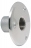 Applique travers�e de cloison - Femelle / Femelle - 15x21 - Chrome Poli - Gripp