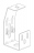 Suspente SF - Pour chemins de c�bles fils Cablofil - Cablofil 586140