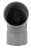 Coude PVC - Femelle / Femelle - 67�30 - Diam�tre 100 mm - Nicoll UCT66