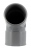 Coude PVC - Femelle / Femelle - 67�30 - Diam�tre 40 mm - Nicoll UCH66