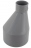 R�duction PVC - M�le / Femelle - Ext�rieure - Excentr�e - Diam�tre 100/40 mm - Nicoll UIT6