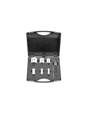 Coffret - 6 Scies Cloches Clic Bizline - HSS Bi-M�tal + Arbres 6 pans