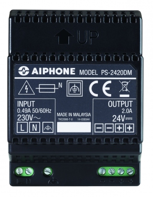 Alimentation - A d�coupage - 24 Volts - DC - 2A - Aiphone PS2420DM
