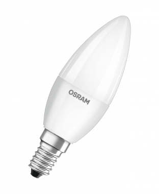 Ampoule � LED - Osram LED - E14 - 4.9W - 4000K - 470LM - CLB40 - D�polie - Osram 431058