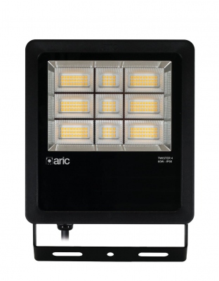 Projecteur � LED - Aric Twister 4 - 60W - 3000K - Noir - Aric 51669