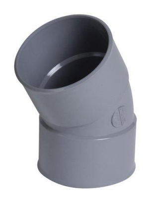 Coude PVC - Femelle / Femelle - 30� - Diam�tre 100 mm - Nicoll UCT33
