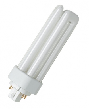 Ampoule Fluocompacte - Osram Dulux T/E Plus - 18 Watts - GX24Q-2 - 4000K