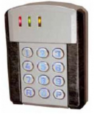 Clavier � code - 2 relais - Antivandale - Avec �lectronique d�port�e - Acie SUN-S