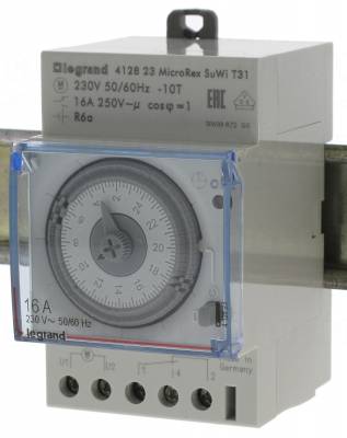 Horloge journali�re 1 contact NO/NF - Legrand 412823