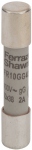 Fusible cartouche - 10 x 38 - GG - 2A - 400V - Avec Percuteur - Lot de 1 - Mersen G083703