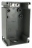 Boitier plastique Hypra pour prise inclin�e 2P+T - 3P+T et 3P+N+T 32 Amp�res