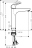 Mitigeur de lavabo - FOCUS 190 - Cartouche � deux vitesses - Chrom� - Hansgrohe 31658000