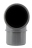 Coude PVC - M�le / Femelle - 87�30 - Diam�tre 40 mm - Nicoll UCH8