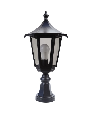 Borne ext�rieur - Aric Monaco - Culot E27 - Noir - Sans lampe - Aric 3044