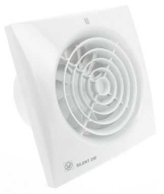 A�rateur 180 m3/h Silent 200CHZ hygror�glable et temporis�