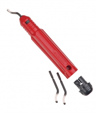 Crayon �bavureur - Lame interchangeable - Pour int�rieur tube cuivre, PVC, PEHD - Virax