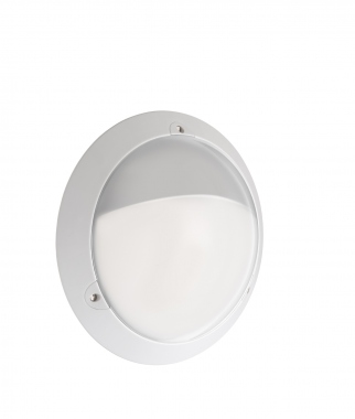 Hulot � LED - Voila asym�trique - 24W - 4000K - 2894 Lm - IP55 - D�tecteur - Blanc - Securlite 10700411