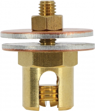 Kit borne de terre - Pour chemin de cable - 6 x 25 mm - Lot de 15 - Bizline 710774