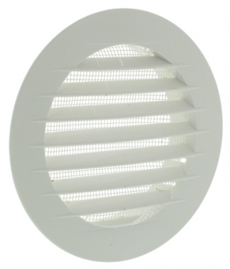 Grille ronde plastique diam�tre 134mm
