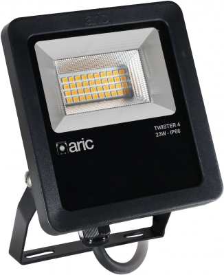 Projecteur � LED - Aric Twister 4 - 23W - 4000K - Noir - Aric 51679