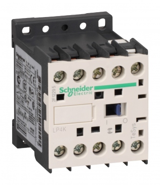 Contacteur Tesys K - 9A - 3 P�les - 1F - 24V DC - BC - A vis - Schneider electric LP4K0910BW3