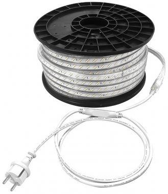 Ruban LED - Haute intensit� - 50 M�tres - 1100 Lm 230V - IP44/65 - Bizline 625064