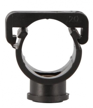 Collier monoklip - Pour tube PVC pression - Diam�tre 20 mm - Lot de 1 - Nicoll HCK20/7N