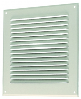 Grille ext�rieure - 250 x 250 mm - En aluminium - Aluminium - Grillage anti moustique - Aldes 11001030